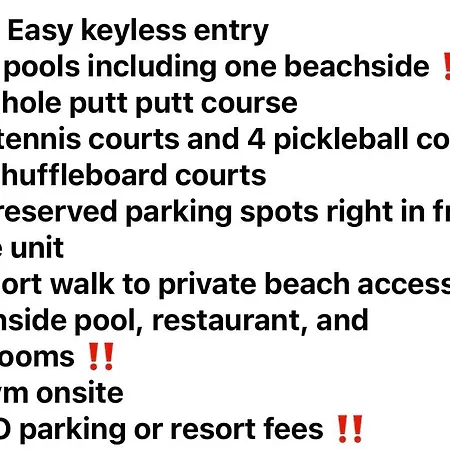 Sunny Daze: Beachside Family Resort Panama City Beach Exterior photo